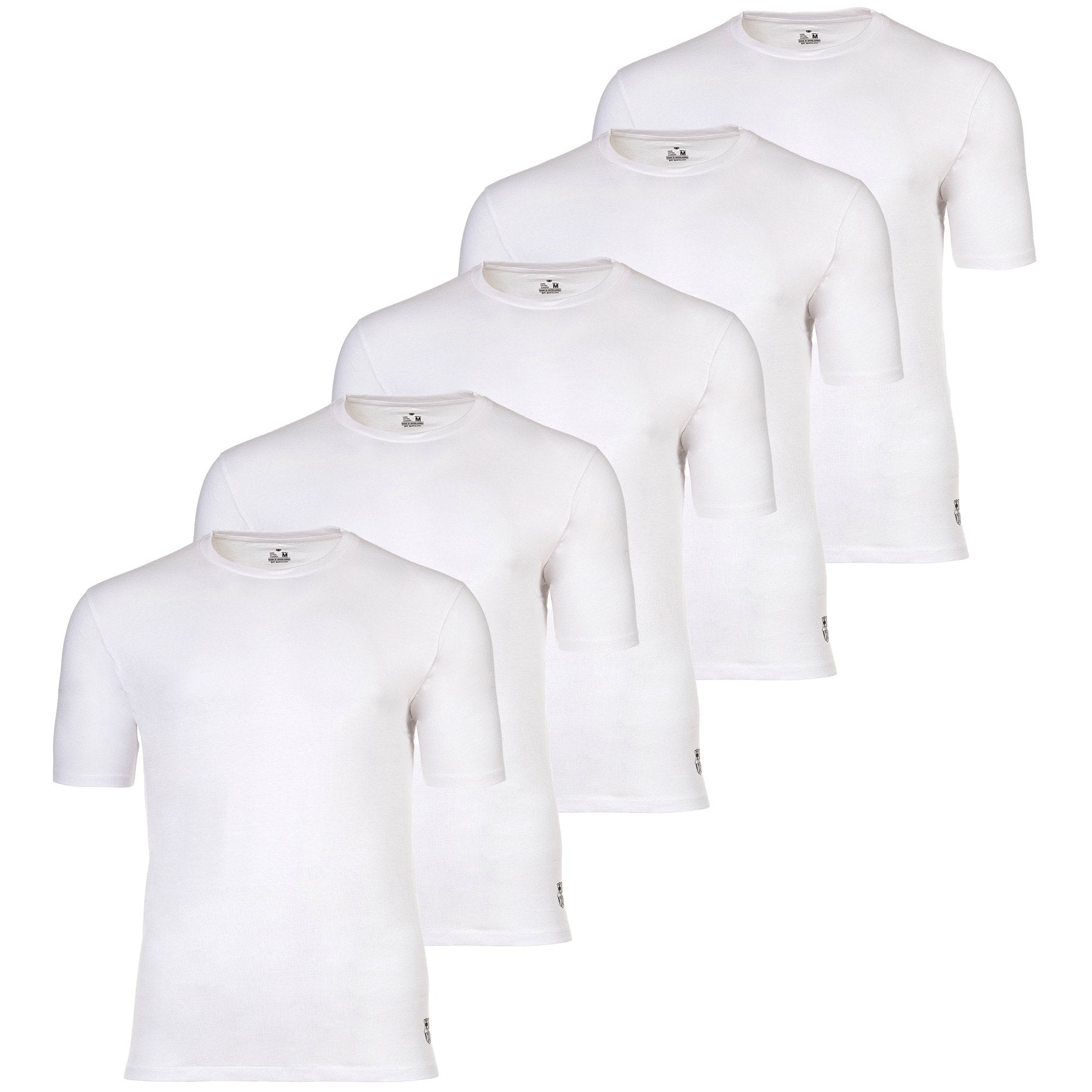 FCB Undershirt U-Neck 5-Pack Herren T-Shirt - Bild 1