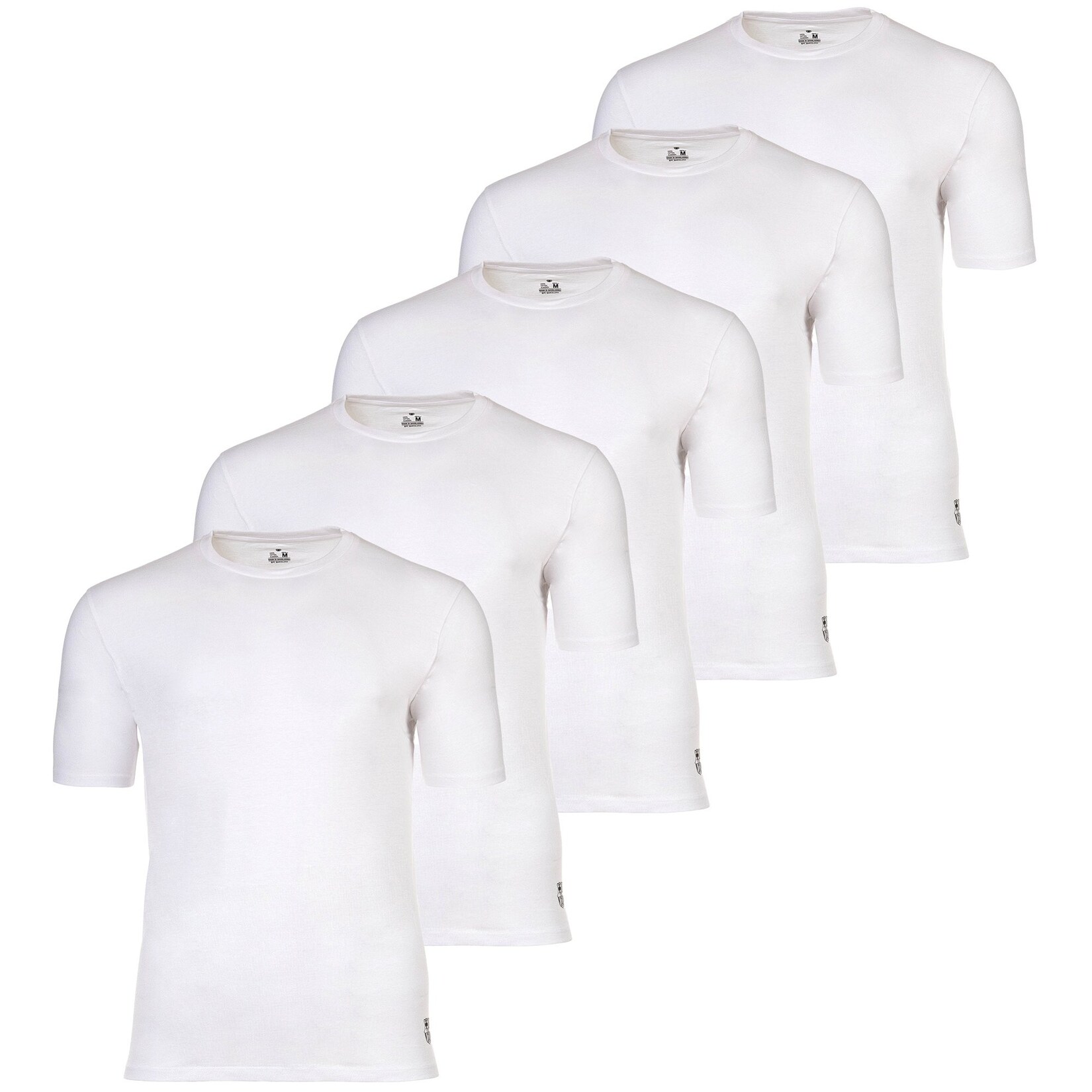 FCB Undershirt U-Neck 5-Pack Herren T-Shirt