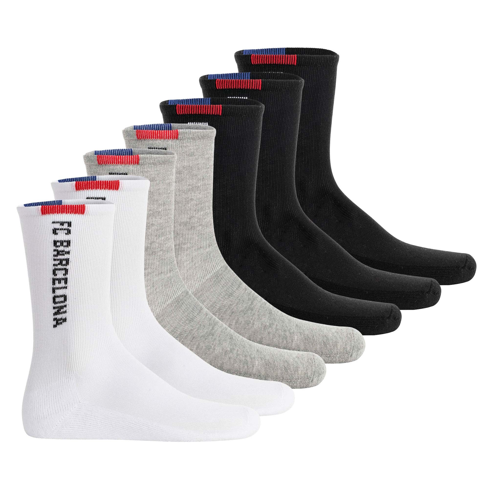 FCB Kids Crew Socks 7-Pack Unisex Socken - Bild 1