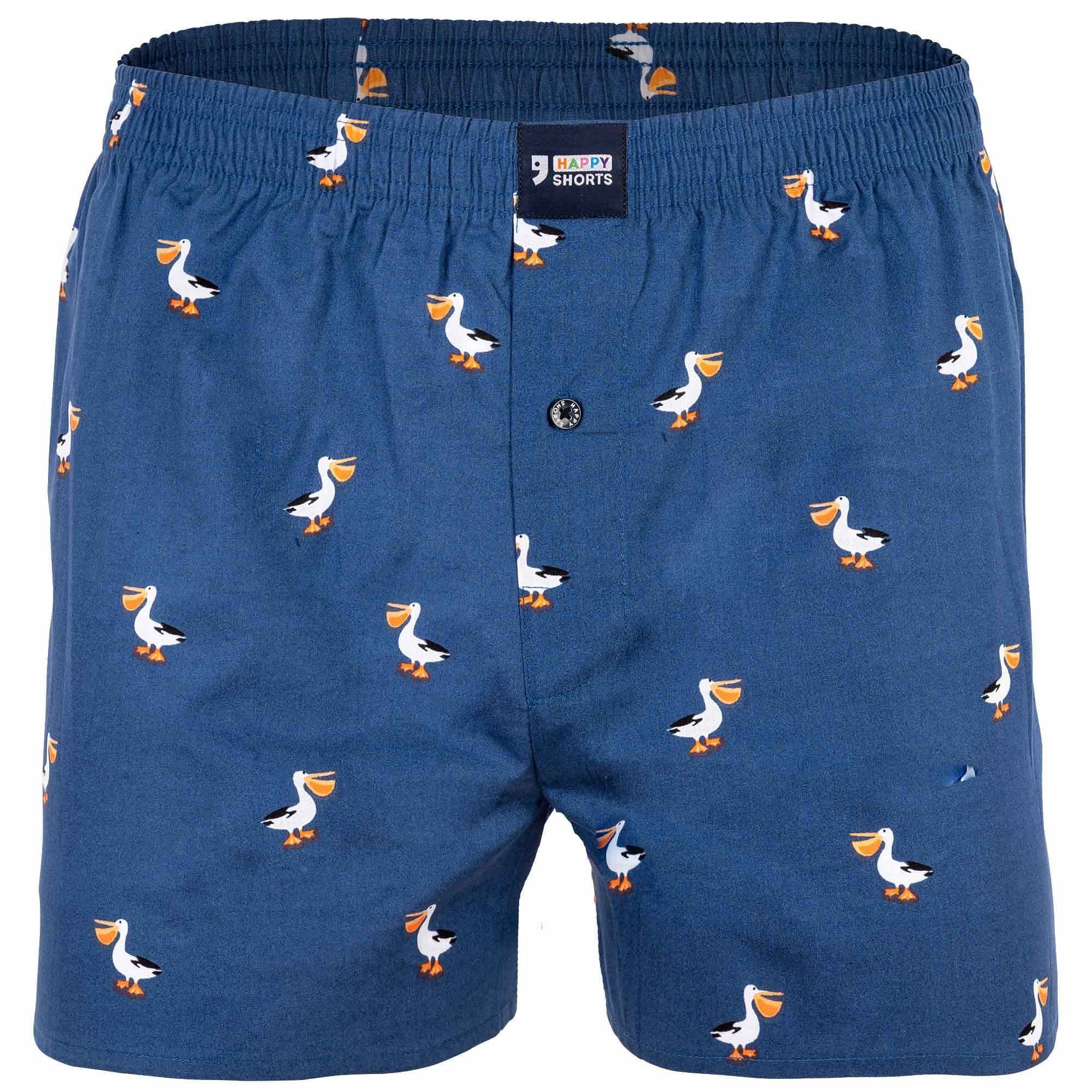 Herren Web-Boxershorts Mehrfarbig - Bild 1