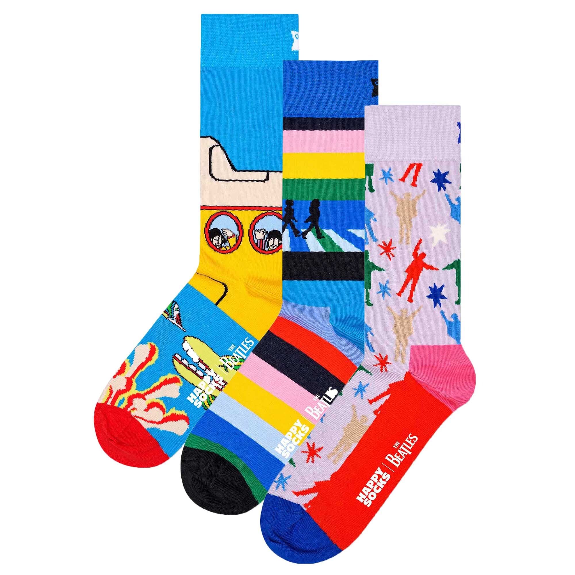 The Beatles Gift Set Herren Socken - Bild 1