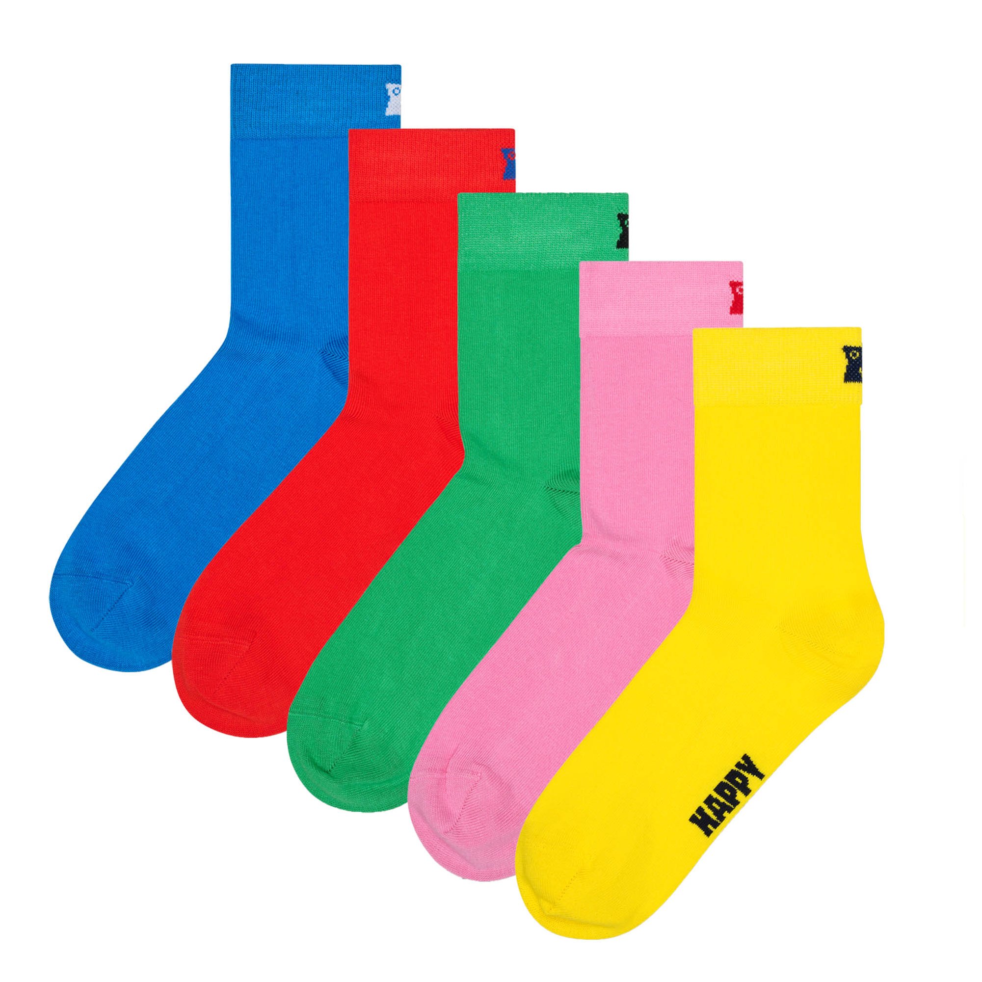 Solid 1/2 Crew Socks Unisex Socken - Bild 1