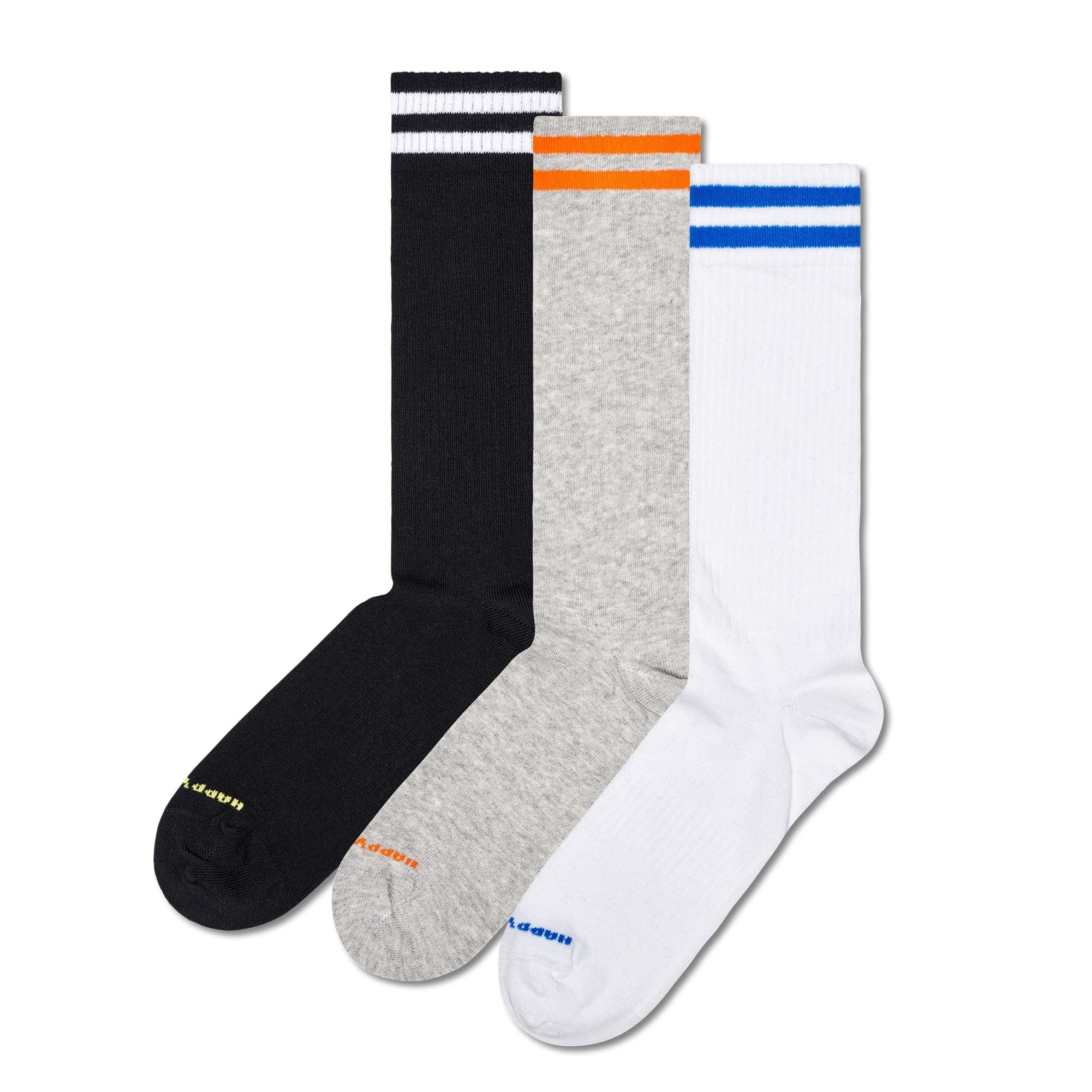 Solid Crew Socks 3-Pack Set Unisex Socken Mehrfarbig - Bild 1