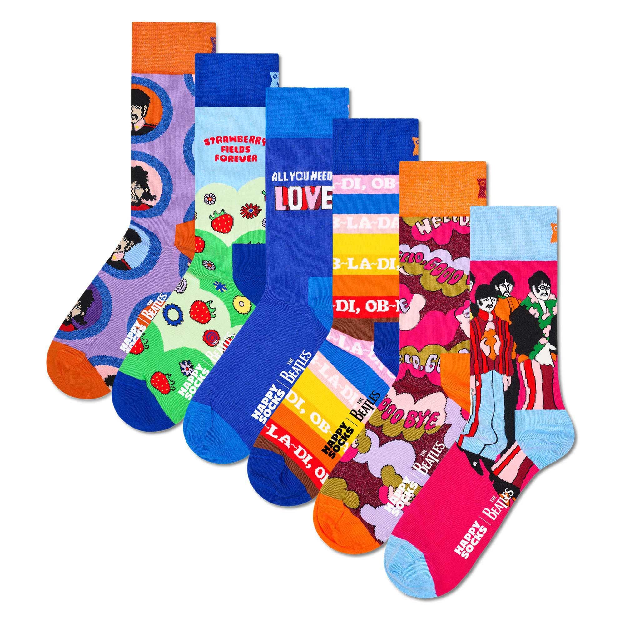 The Beatles Gift Set Herren Socken - Bild 1