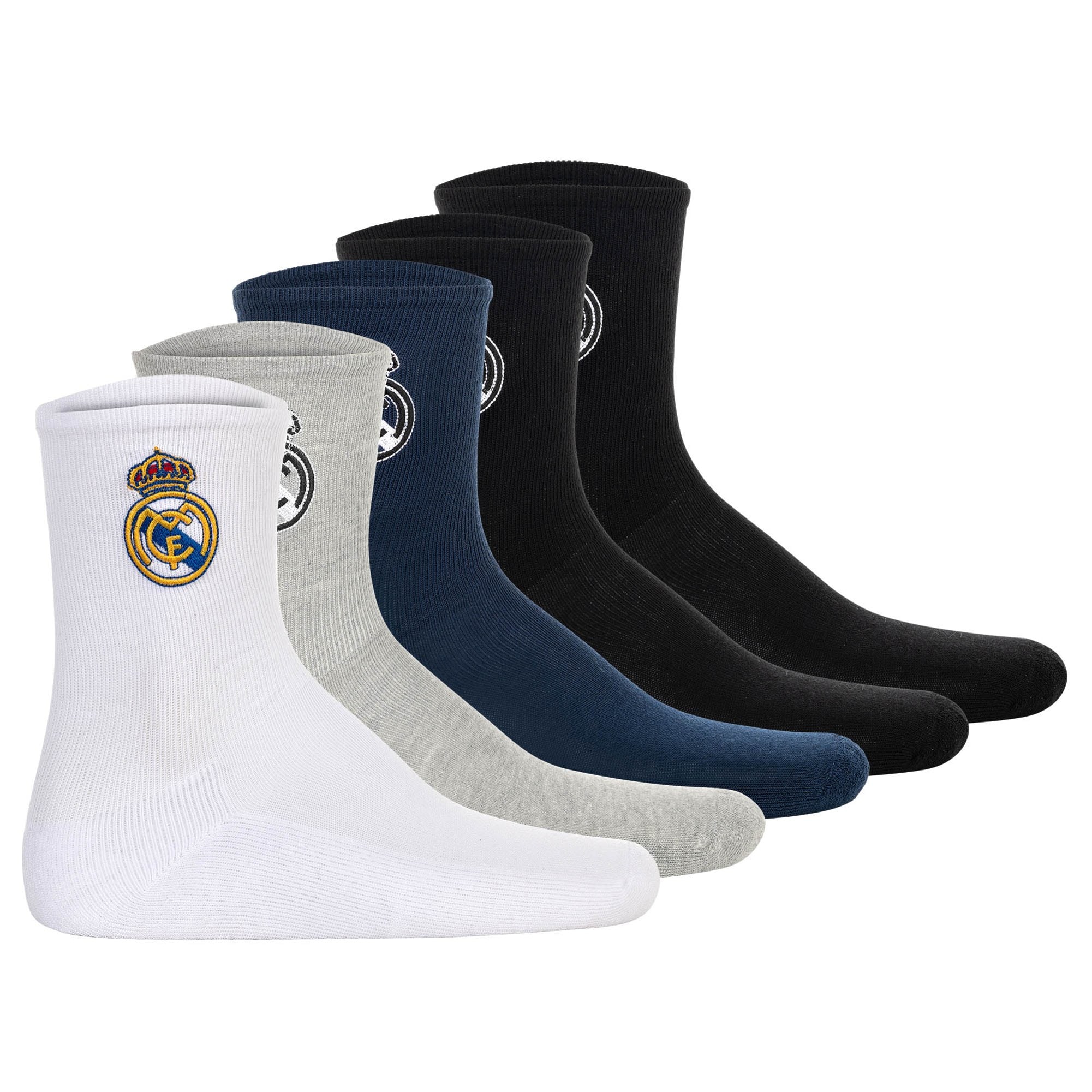 RM Kids Crew Socks 5-Pack Embroidery Unisex Socken - Bild 1