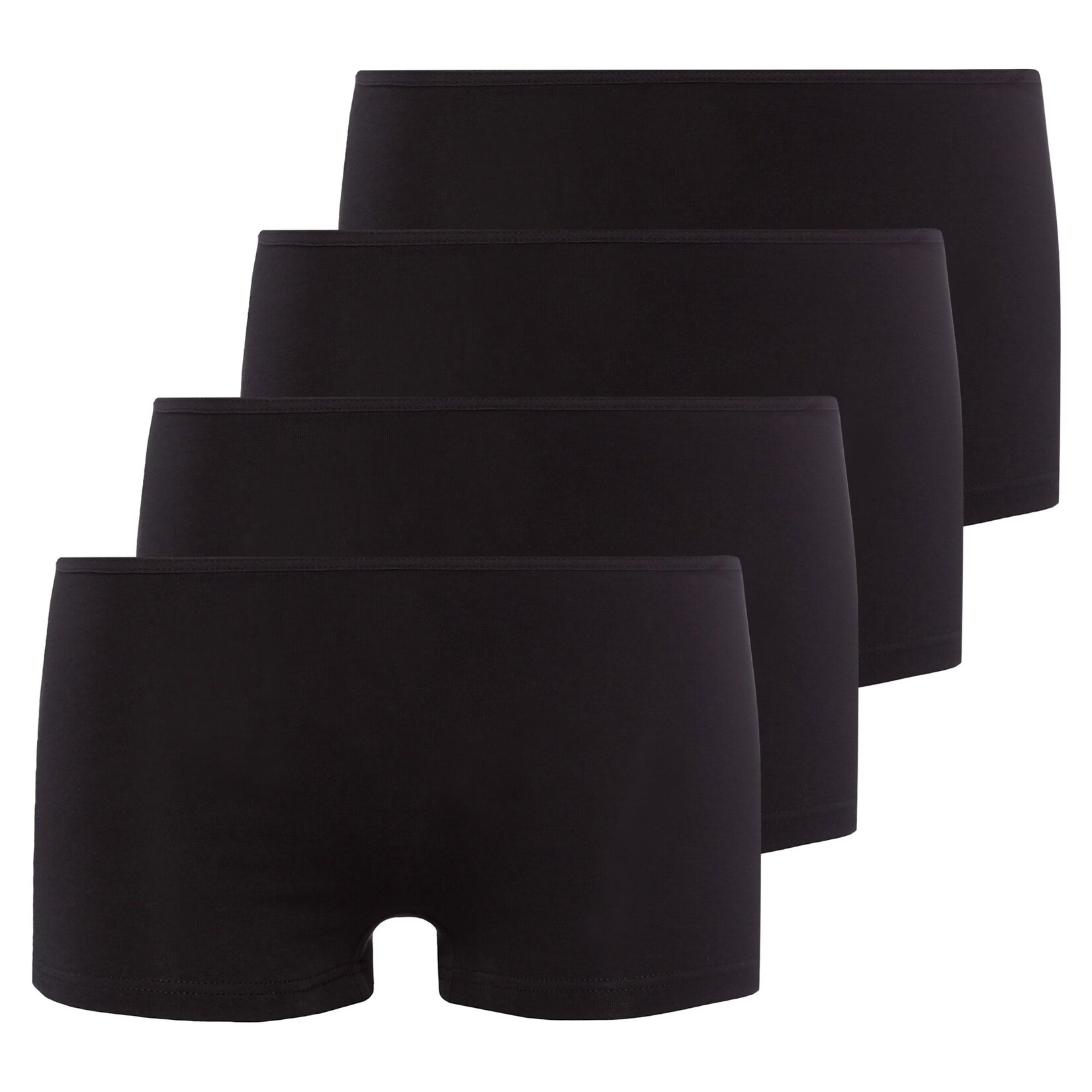 Advantage Cotton Stretch Boy Leg Shorts 4P Damen Panty