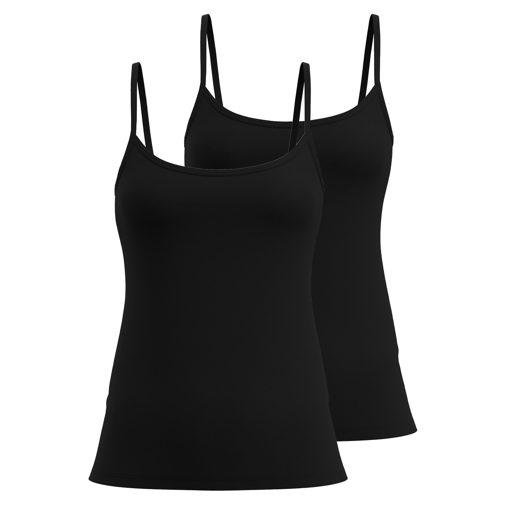 Spaghetti-Top Essential Cotton Damen Unterhemd