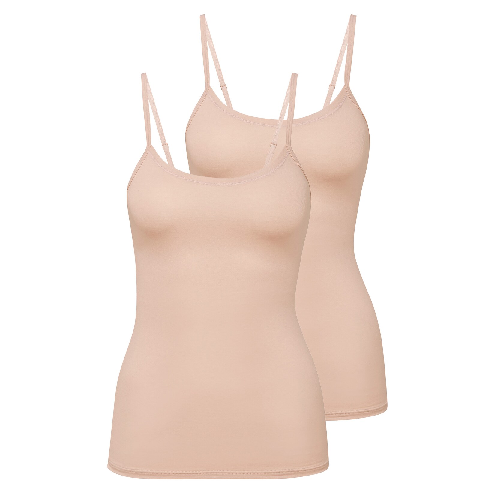 Natural Comfort Spaghetti-Top Damen Unterhemd
