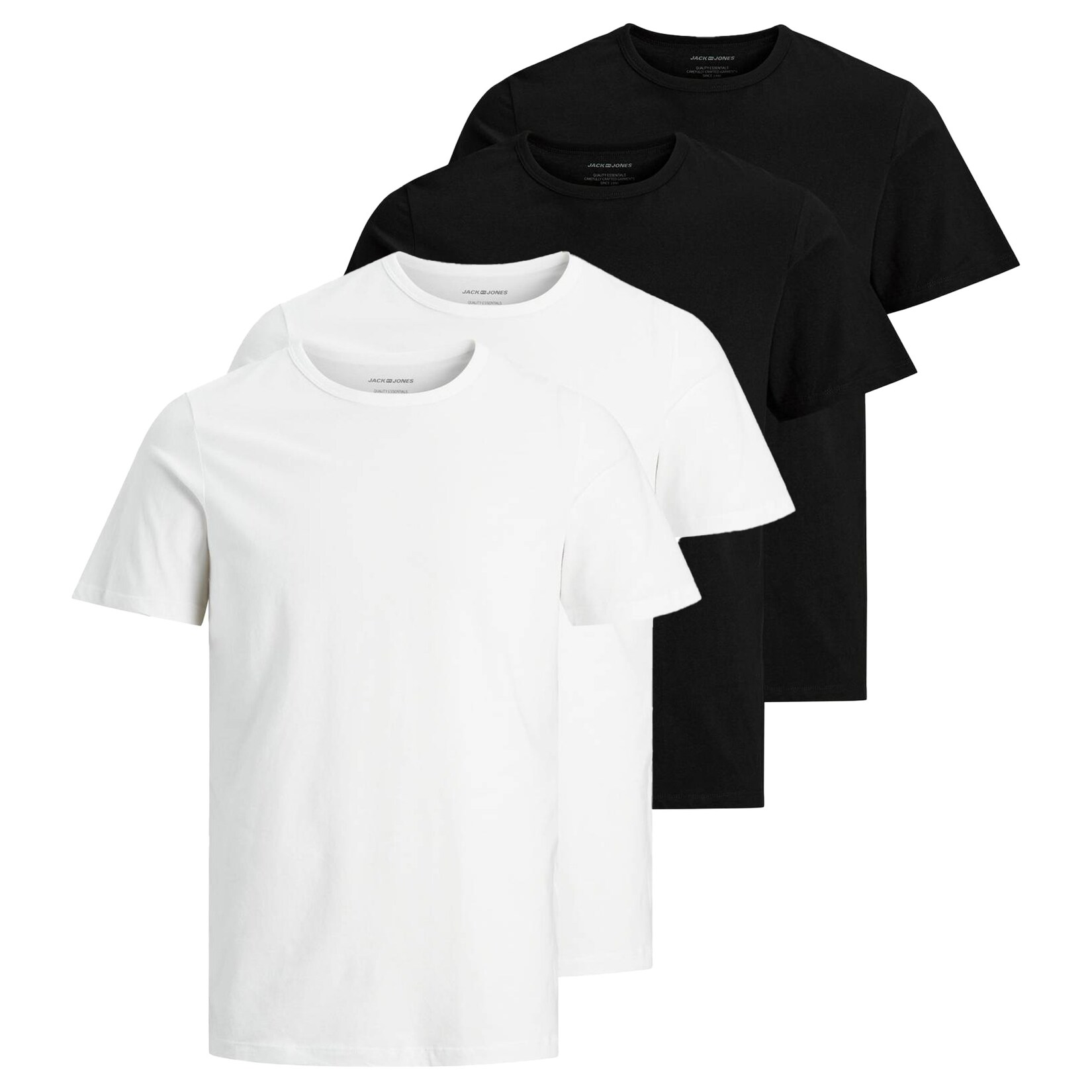JACBASIC CREW NECK TEE 2PK Herren T-Shirt