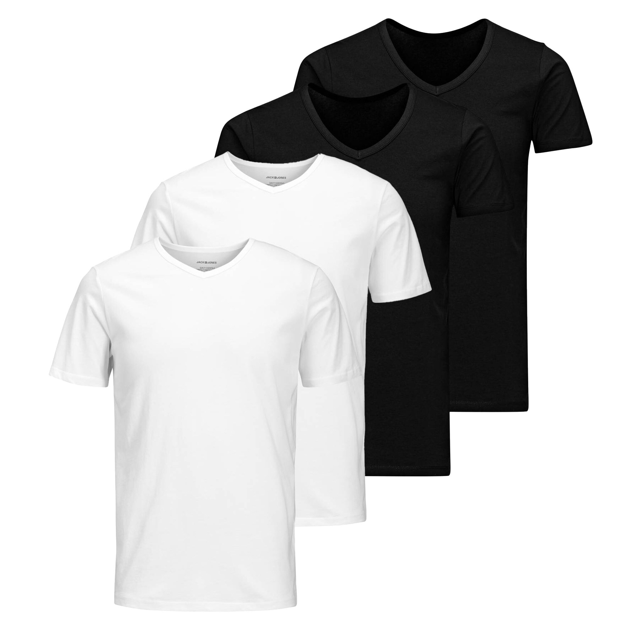 JACBASIC V-NECK TEE 2PK Herren T-Shirt - Bild 1