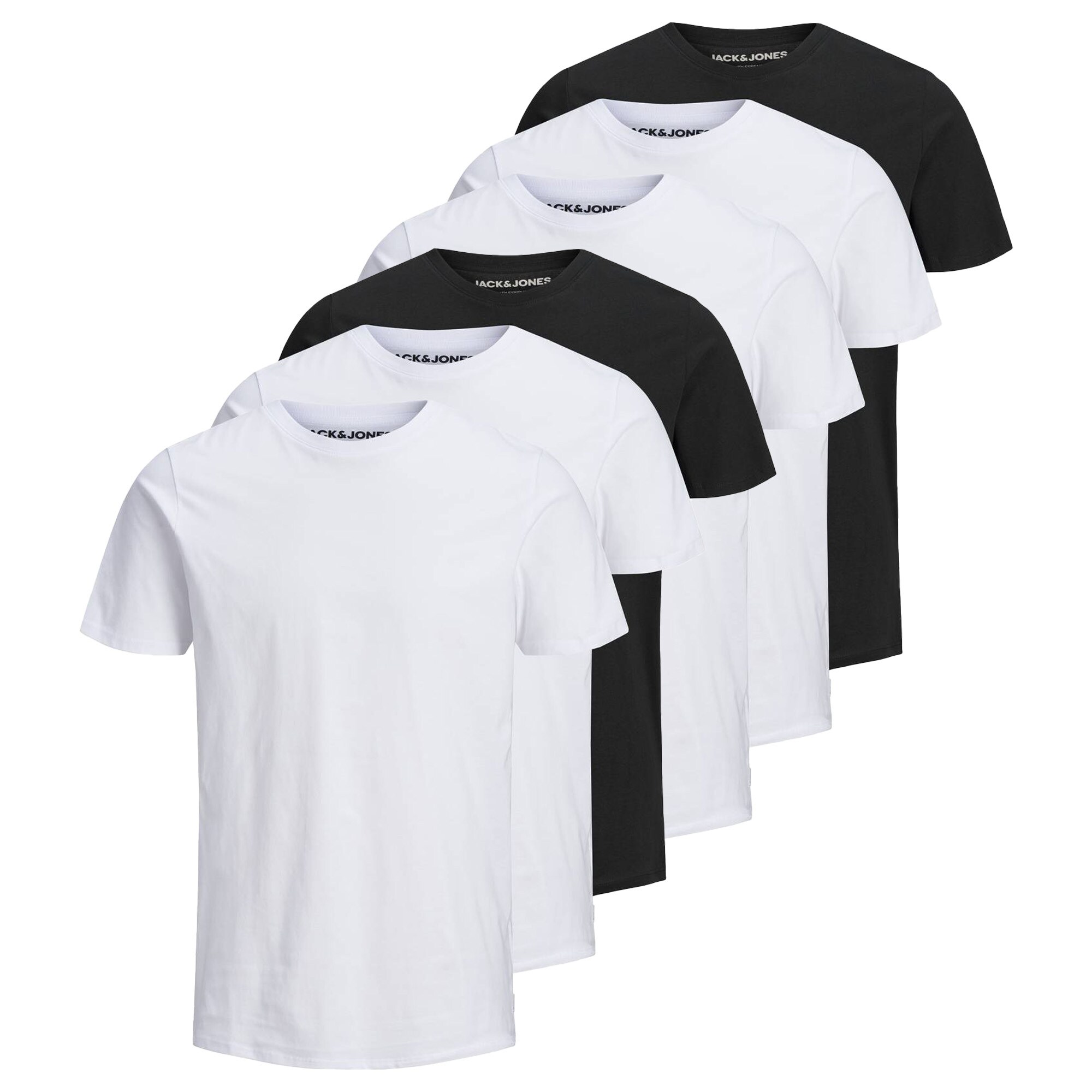 JJEORGANIC BASIC TEE O-NECK 3PK Herren T-Shirt - Bild 1