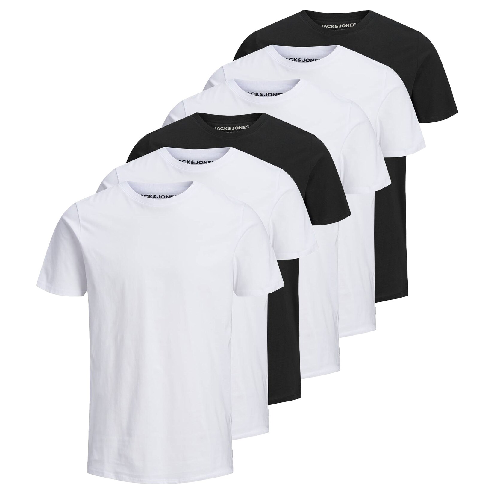 JJEORGANIC BASIC TEE O-NECK 3PK Herren T-Shirt