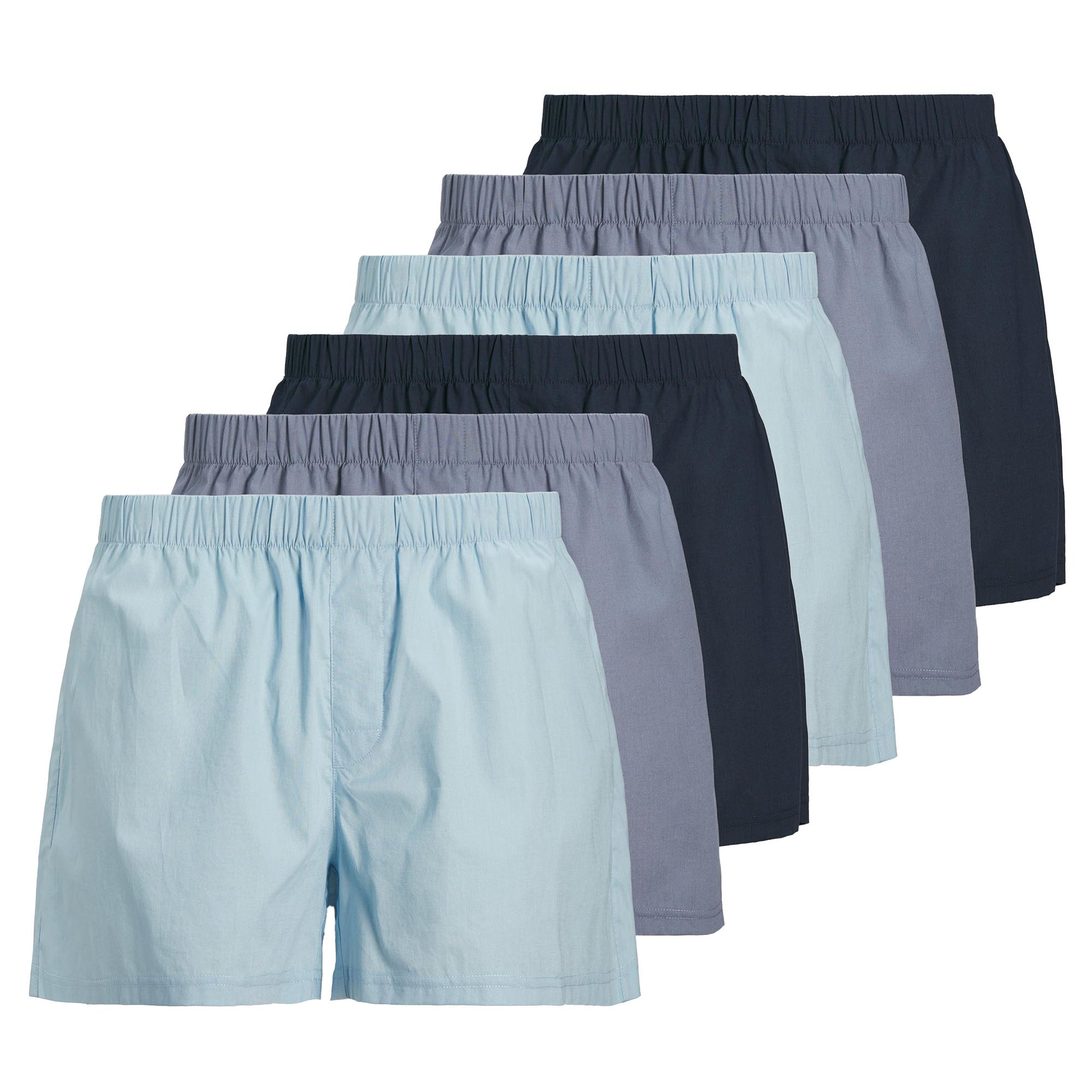 JACMILANO WOVEN BOXERS 6 PACK Herren Web-Boxershorts - Bild 1