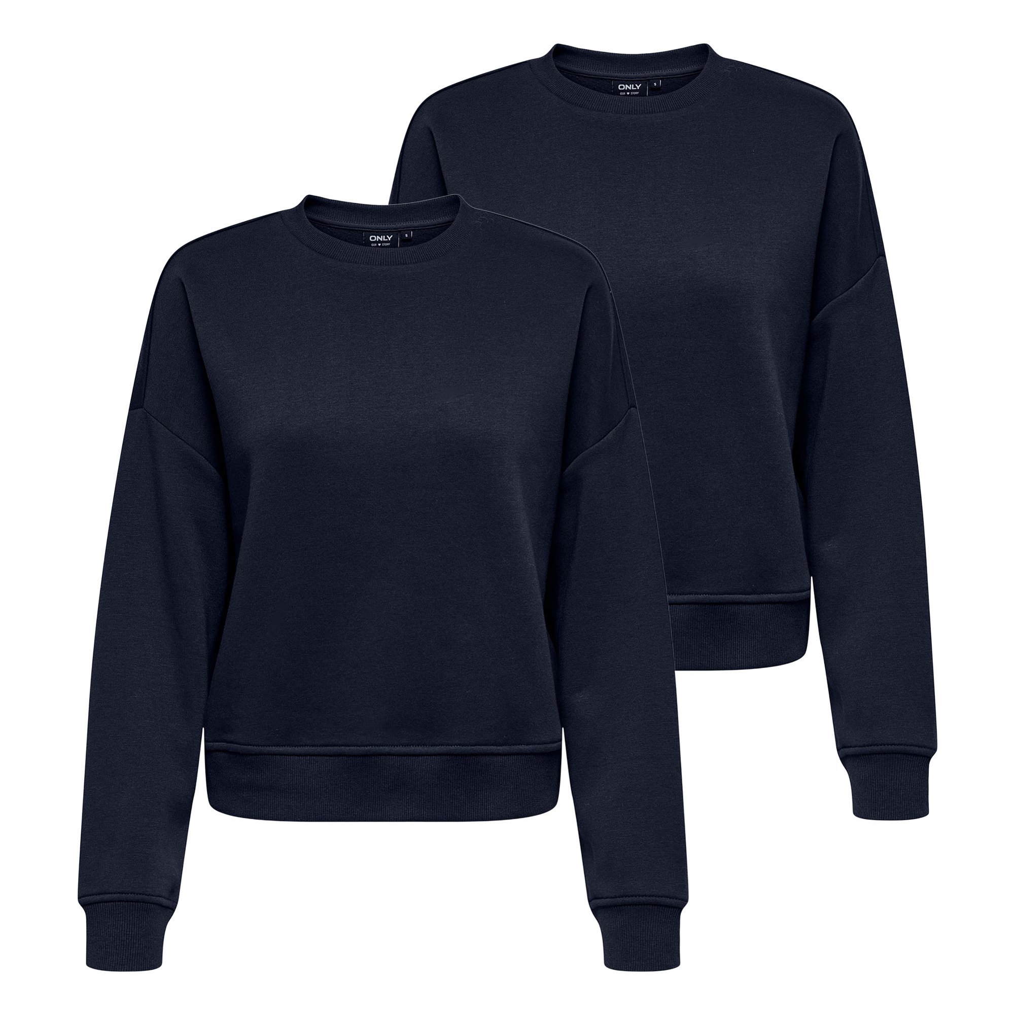 ONLSWEAT LIFE CREW OVERSIZE SWT 2P Damen Sweatshirt - Bild 1