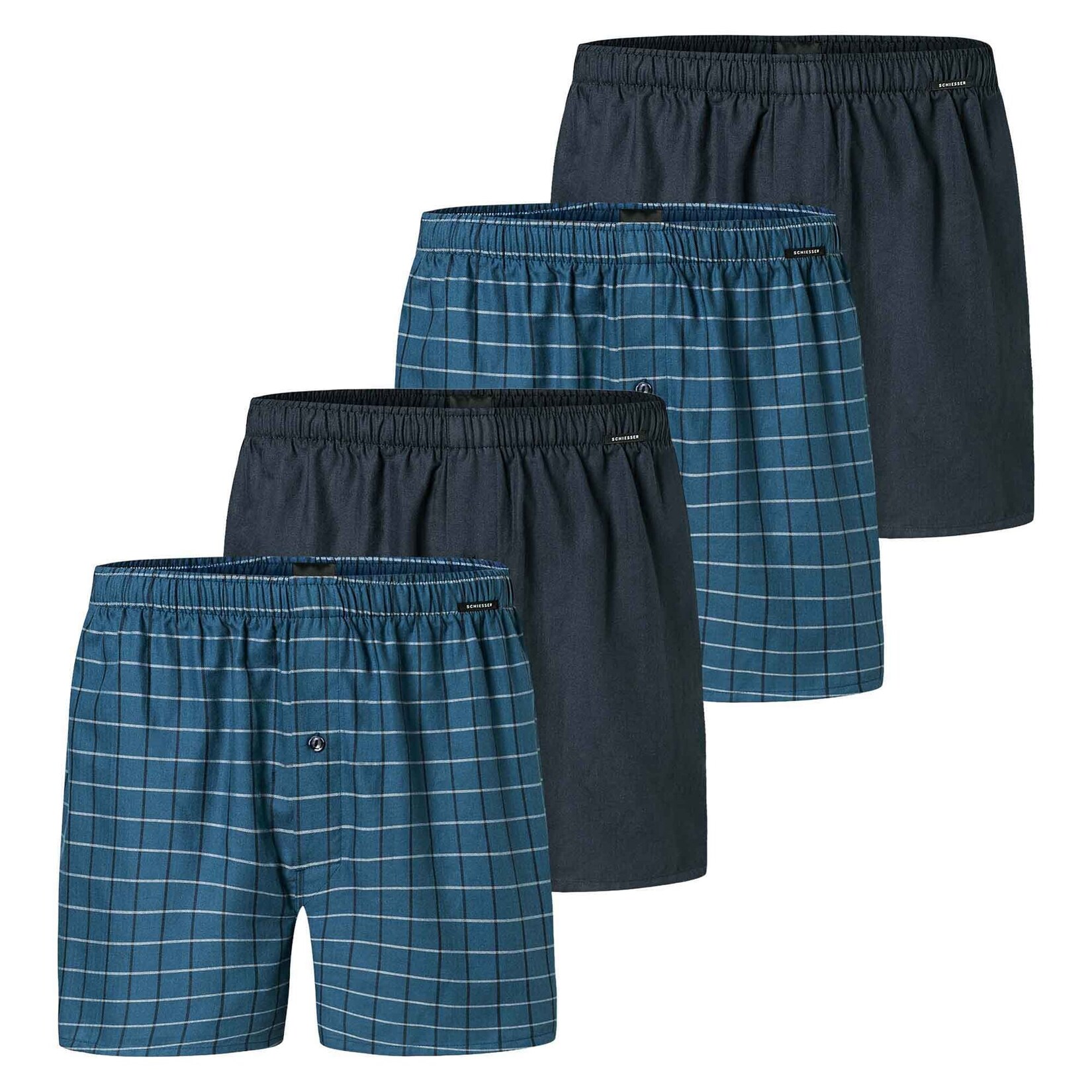 Herren Web-Boxershorts
