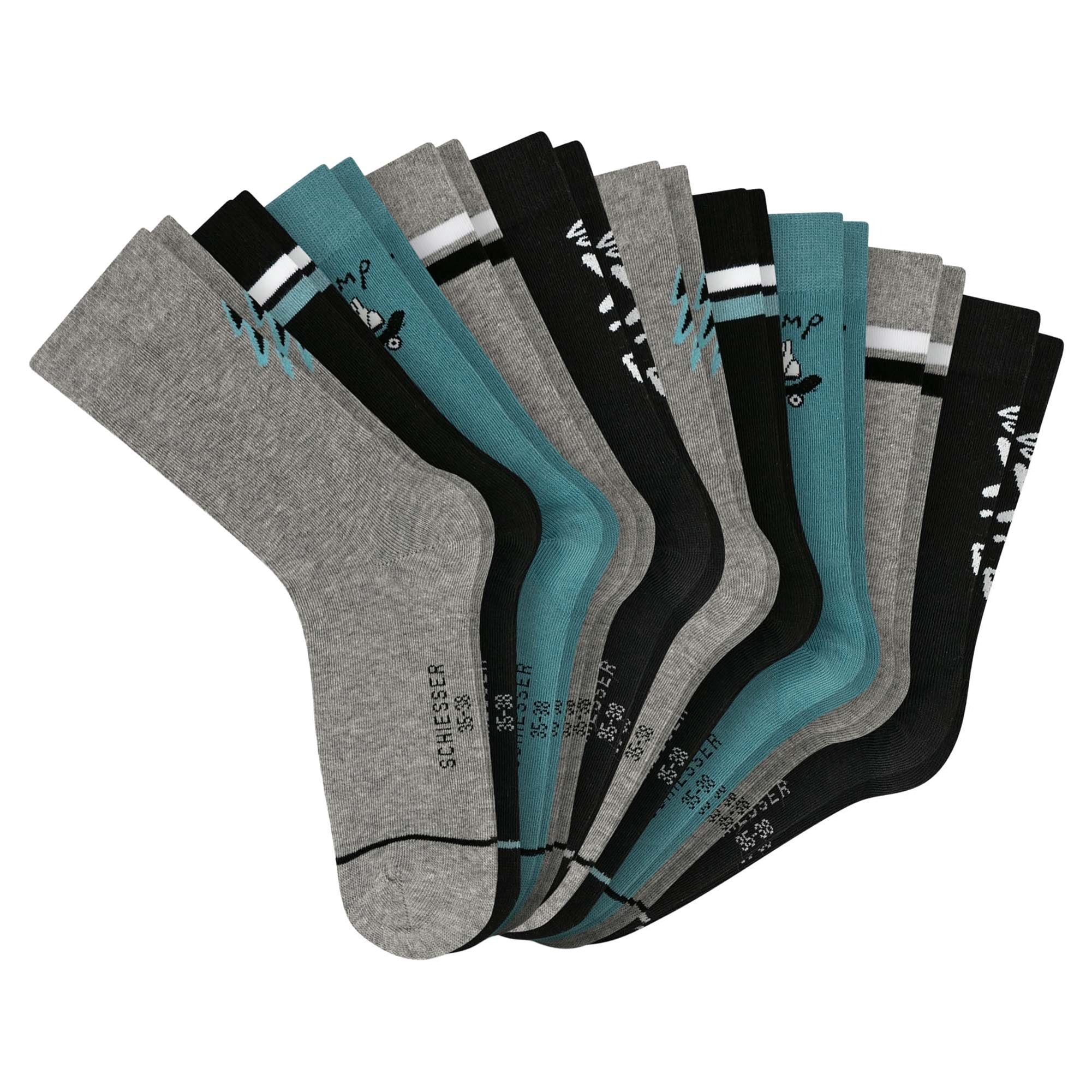 Legwear Teens 10P Jungen Socken - Bild 1