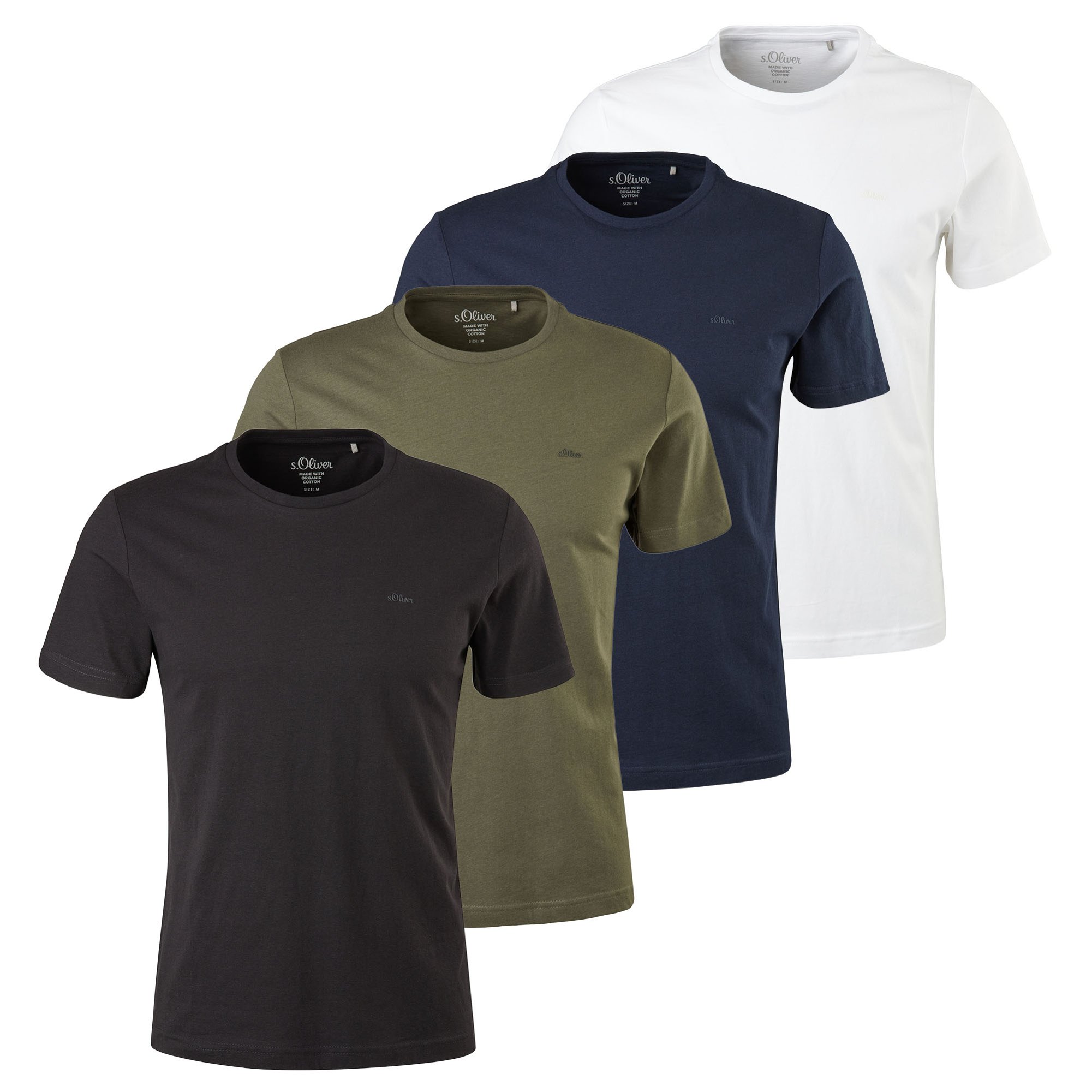 Basic T-Shirt Herren T-Shirt - Bild 1