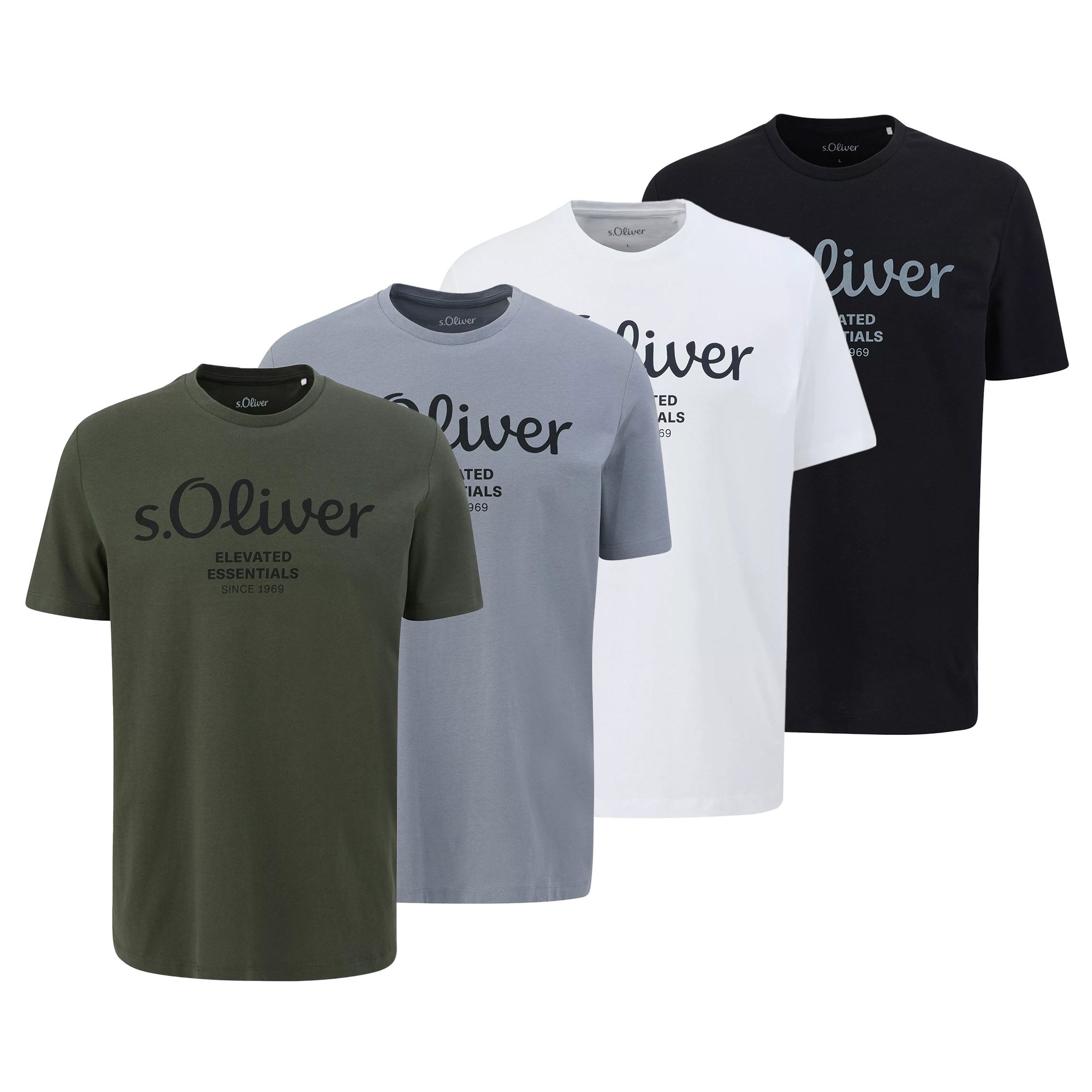Logo T-Shirt Herren T-Shirt - Bild 1
