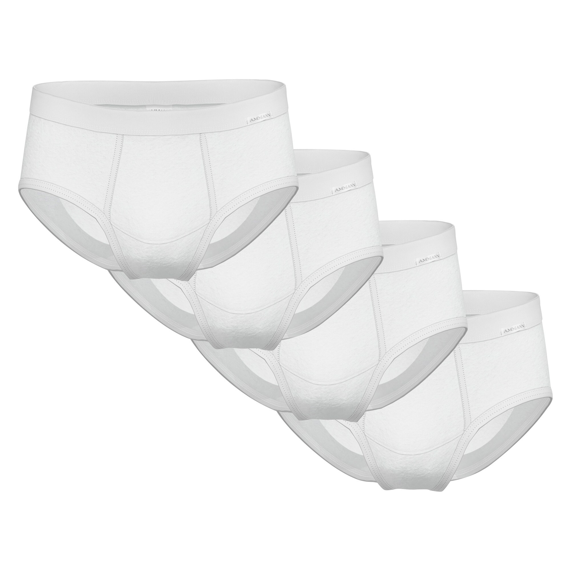 Slips Feinripp 4er Pack Herren Slip - Bild 1