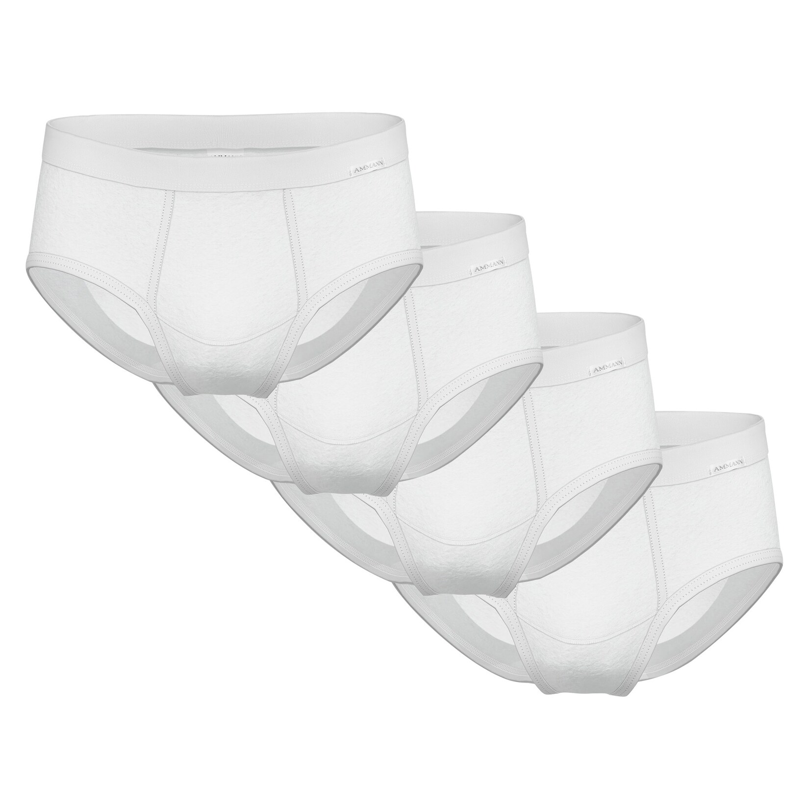Slips Feinripp 4er Pack Herren Slip
