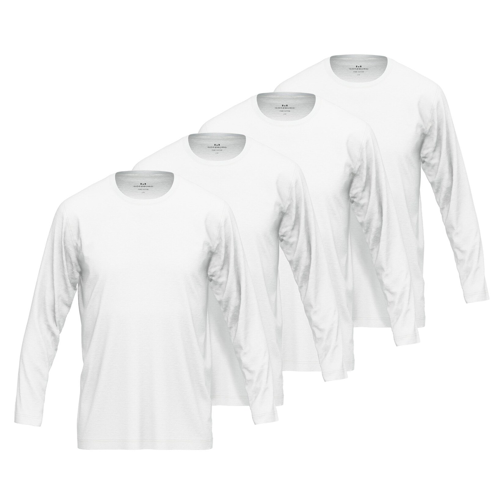 Langarmshirt 4P Herren Longsleeve