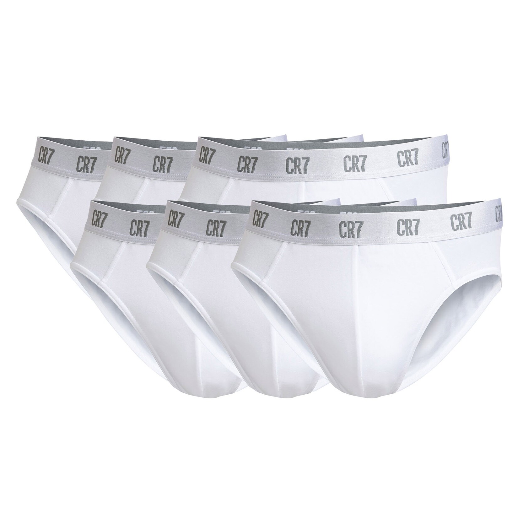 CR7 Basic, Slip, 6-pack Herren Slip