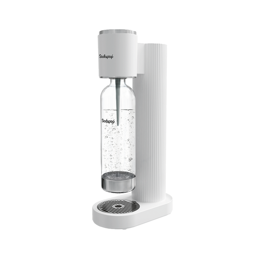 SODAPOP Wassersprudler Cooper, weiß, 1x 850ml PET-Flasche | 04065672000990