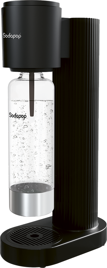 SODAPOP Wassersprudler Cooper Pro, schwarz, 1x 850ml PET-Flasche - Bild 1