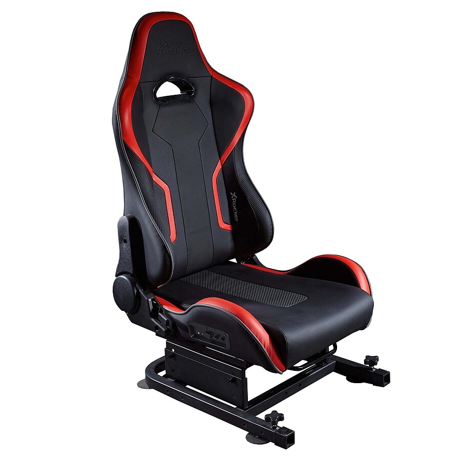 XROCKER XR Racing Drift 2.1 - Gaming Rennsitz mit 2.1 Audiosystem - Kompatibel mit dem XR Racing Renngestell