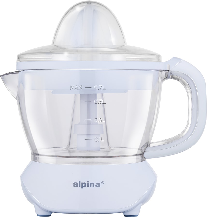 ALPINA Elektrische Zitruspresse, 700ml, 25W, wei&szlig; - Bild 1