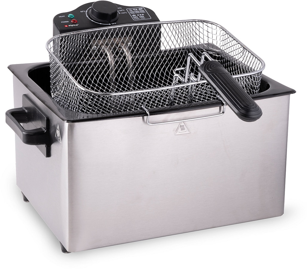ALPINA Fritteuse, 5L, 2000W, mit 3 K&ouml;rben - Bild 1