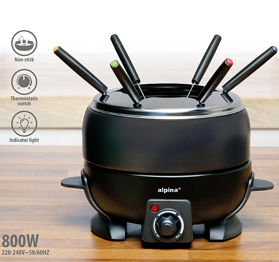 ALPINA Fondue-Set, 230V 2,3L - Bild 1