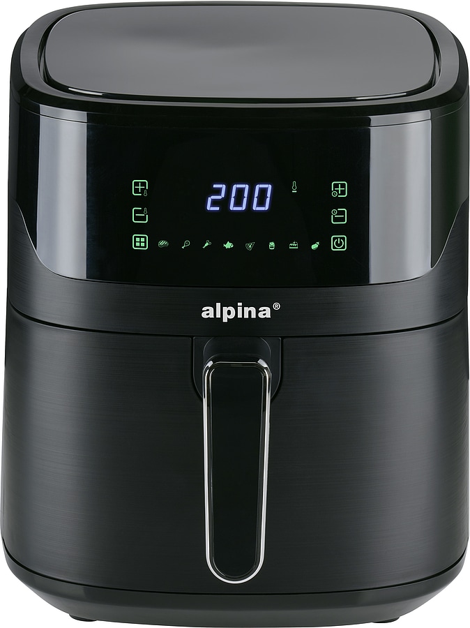 ALPINA Hei&szlig;luftfritteuse, 6L, 1600W - Bild 1