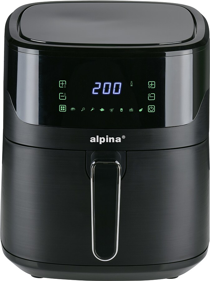 ALPINA Heißluftfritteuse, 6L, 1600W | 08711252272184