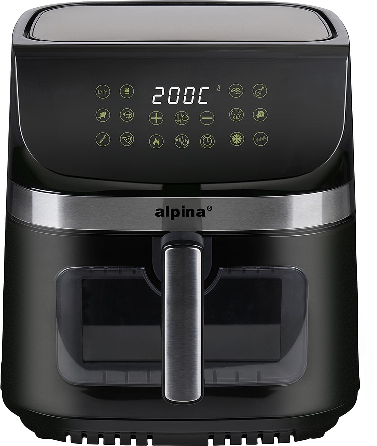 ALPINA Hei&szlig;luftfritteuse, 9L, 1800W - Bild 1