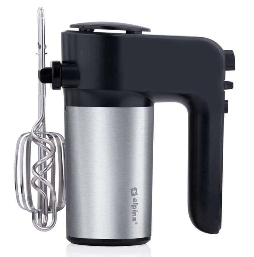 ALPINA Handmixer, 400 Watt, Edelstahl - Bild 1