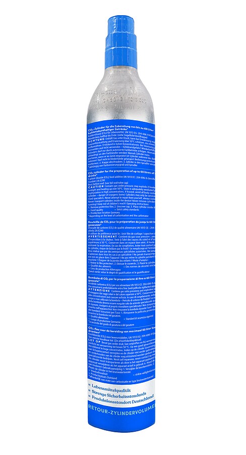 SODAPOP CO2 Zusatz-Zylinder 60L in Verkaufsverpackung - Bild 1