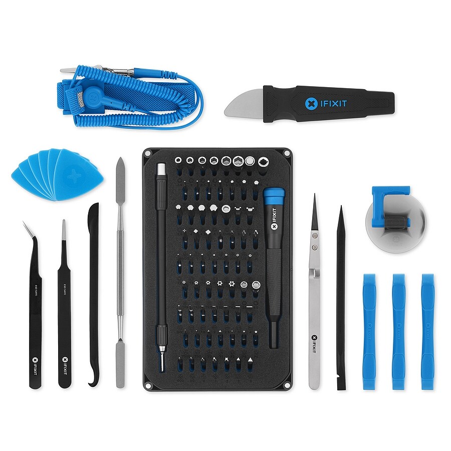 IFIXIT Pro Tech Toolkit, Pr&auml;zisions Bit Set mit 64 Bits, 4mm Driver - Bild 1