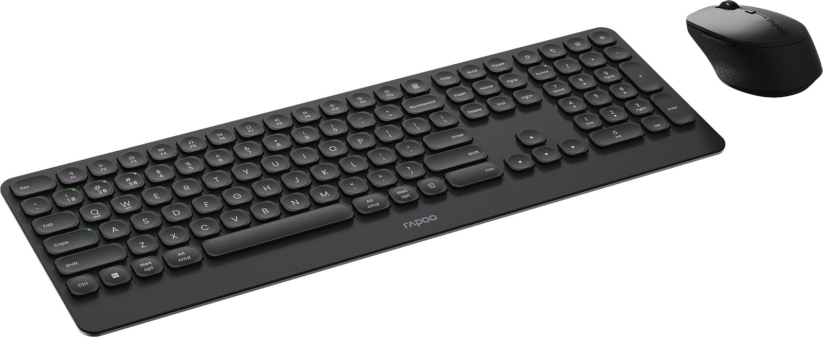 RAPOO 9390M.DE.DGR Wireless Multi-Mode Combo set - Bild 1