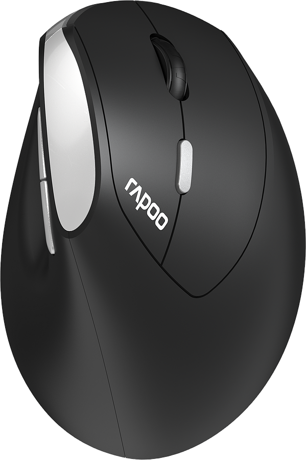 RAPOO EV250.BLK Wireless Ergonomic Mouse - Bild 1