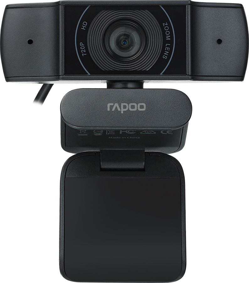 RAPOO XW170.BLK webcam 30FPS 720P HD AF - Bild 1