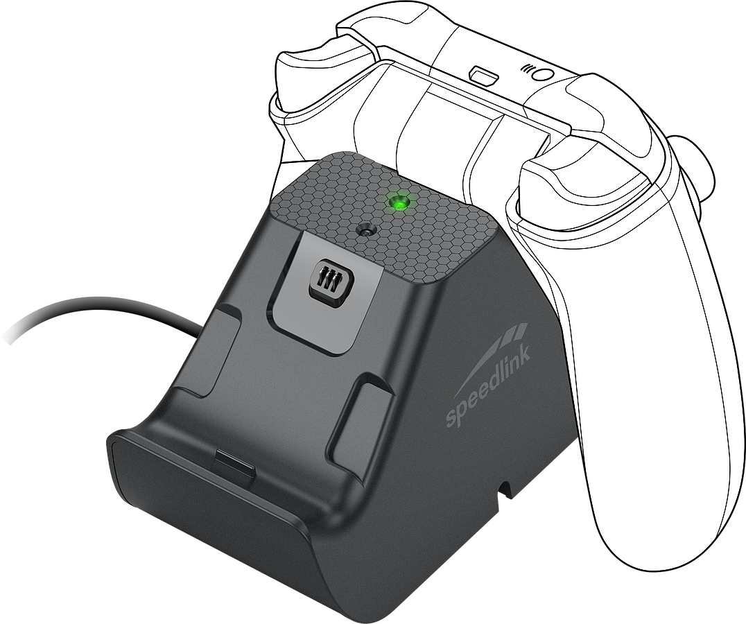 SPEEDLINK JAZZ USB Charger for Xbox Series X/S, black