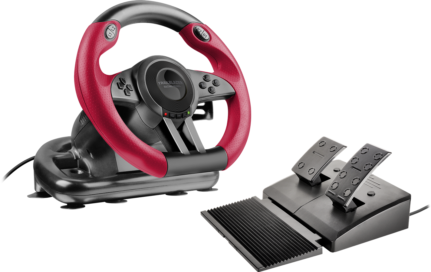 SPEEDLINK TRAILBLAZER Racing Wheel for PC/PS4/PS3/Xbox Series X/S/One/Switch/OLED, black