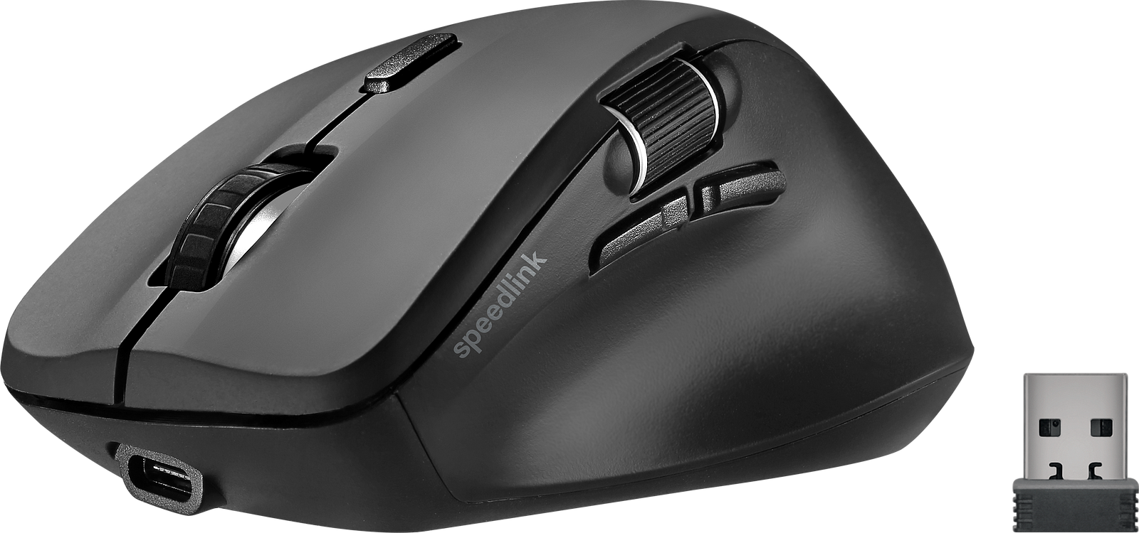 SPEEDLINK LIBERA Rechargeable Mouse - Wireless, Bluetooth, Silent, rubber-black - Bild 1