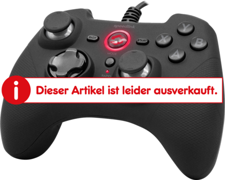SPEEDLINK RAIT Gamepad rubber-black online for kaufen PC/PS3/Switch/OLED, Netto - bei