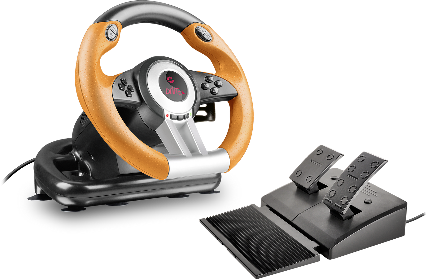 SPEEDLINK DRIFT O.Z. Racing Wheel PC, black-orange | 04027301987638