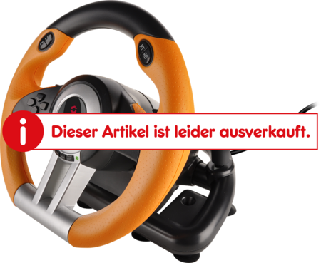 SPEEDLINK DRIFT O.Z. Racing Wheel PC, black-orange online kaufen