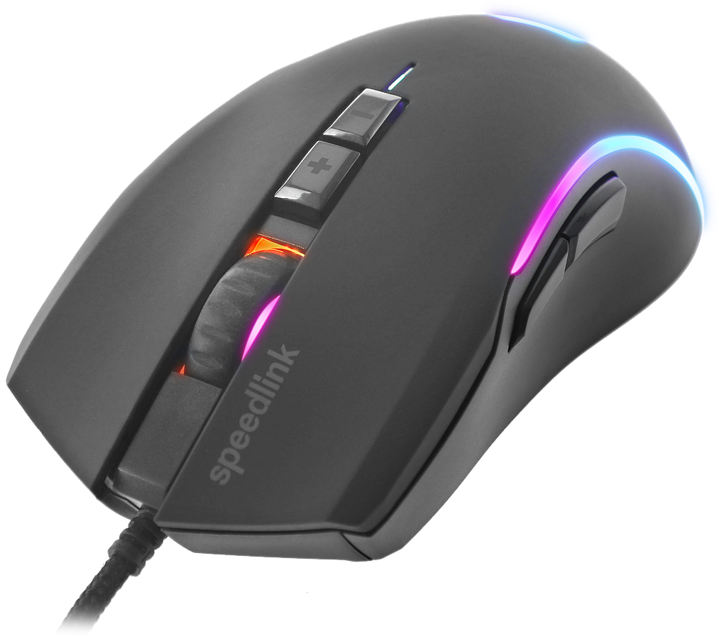 SPEEDLINK ZAVOS RGB Gaming Mouse, rubber-black - Bild 1