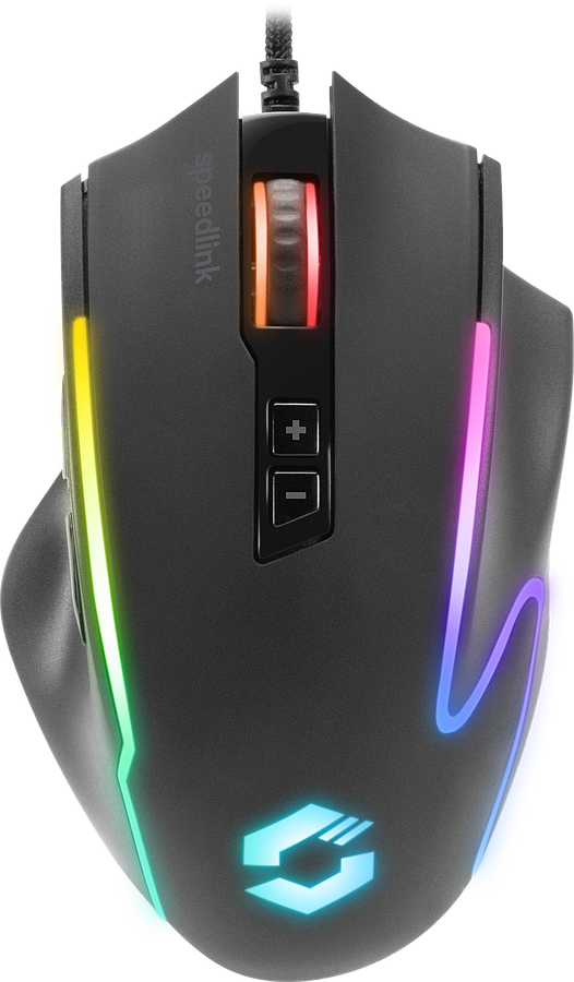 SPEEDLINK DECUS NX RGB Gaming Mouse, rubber-black - Bild 1