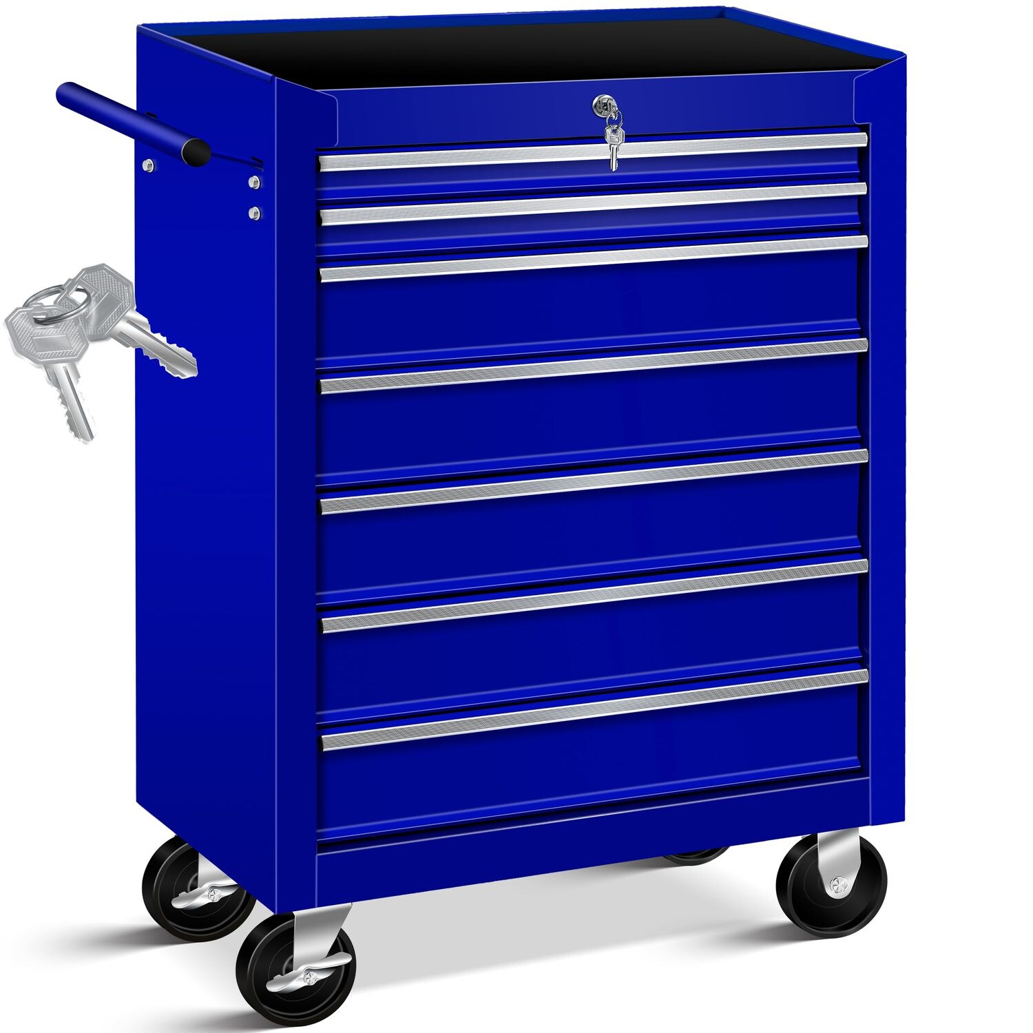 Masko® Werkstattwagen Rollwagen Werkzeugwagen Werkzeugkiste Fächer Toolbox Werkzeug box | 04260486781084